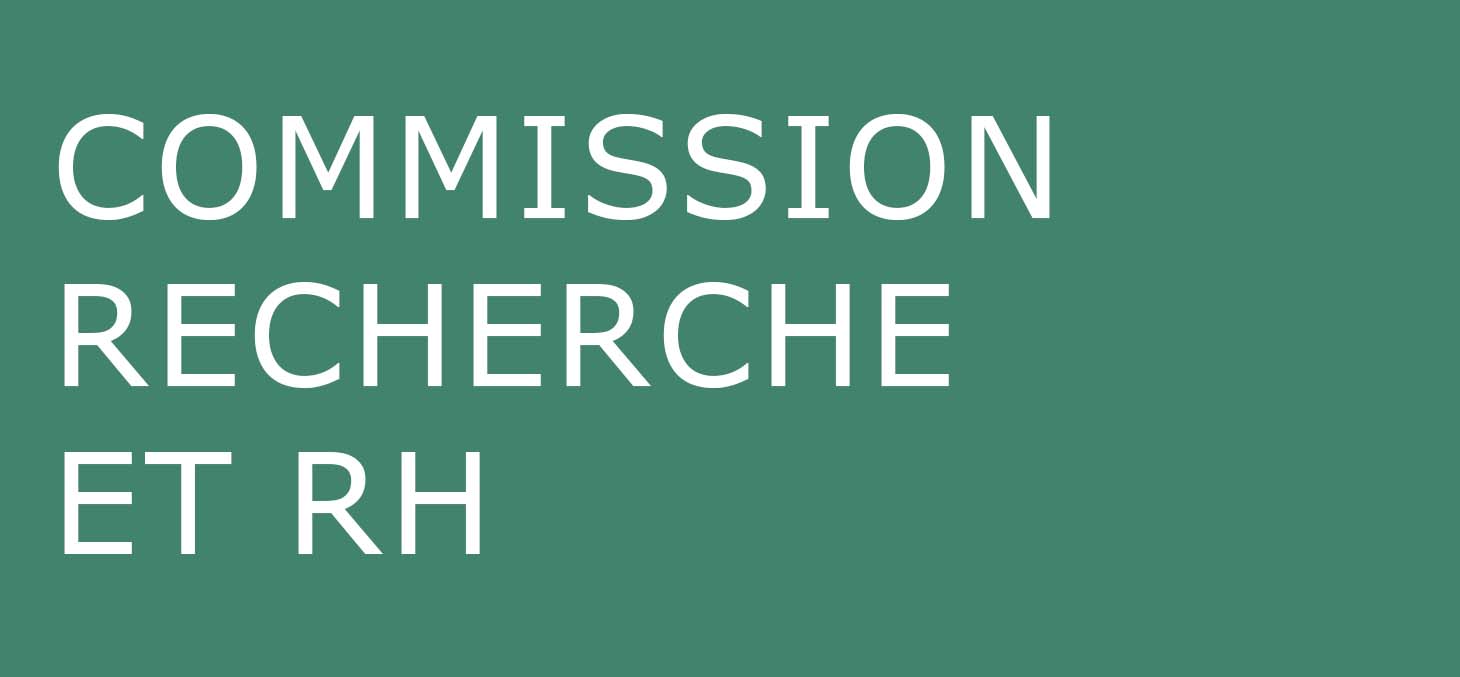 Commission Recherche et Ressources Humaines