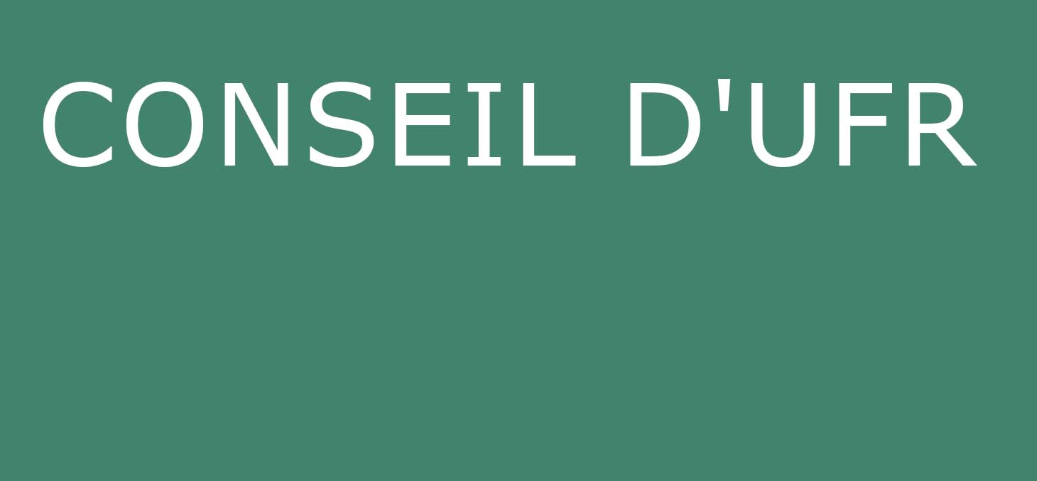 Conseil d'UFR
