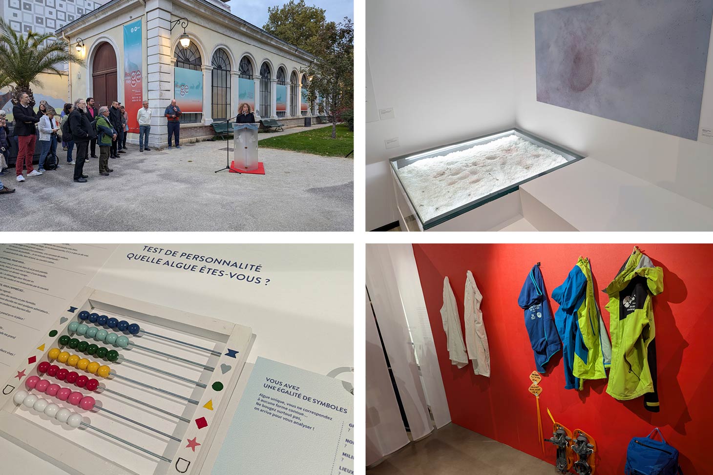 Photos prises lors de l'inauguration de l'exposition Photos prises lors de l'inauguration de l'exposition