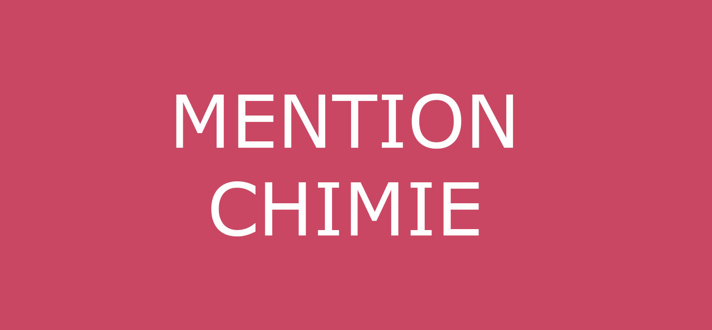 Mention Chimie