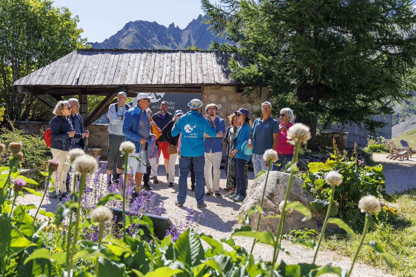 Visite guidée du jardin du Lautaret © CNRS Images / Thibaut Vergoz
